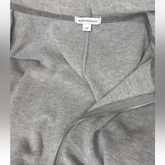 WeWoreWhat Gray Hooded Jumpsuit - Picture 5 of 9